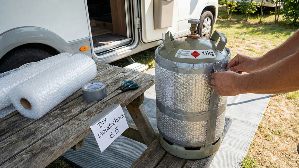 zelfgemaakte_isolatie_gasfles